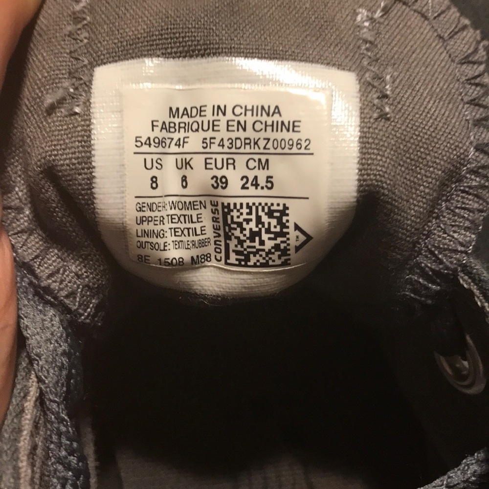 Texture converse - Picture 5 of 5